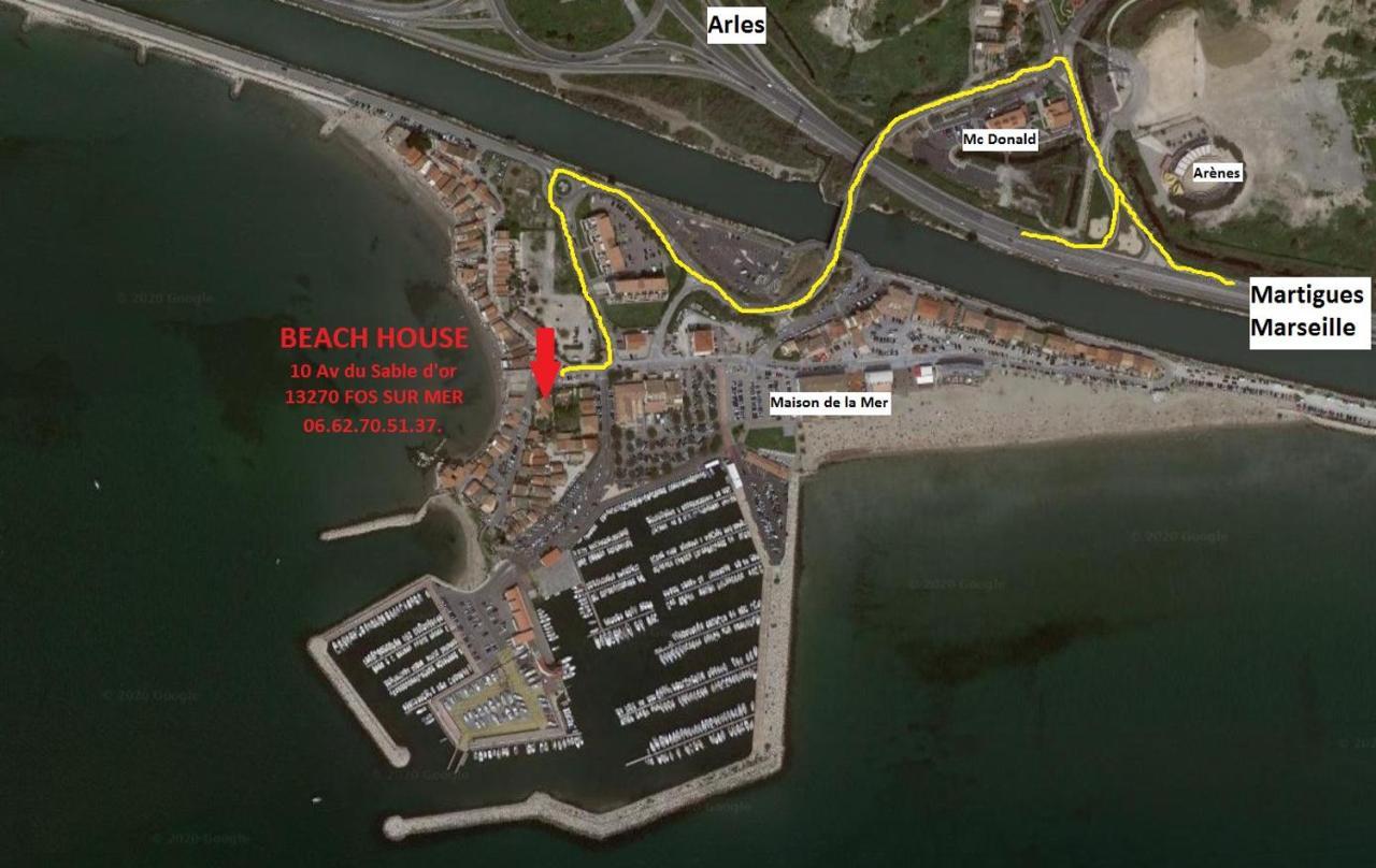 Beach House Fos-sur-Mer Dış mekan fotoğraf
